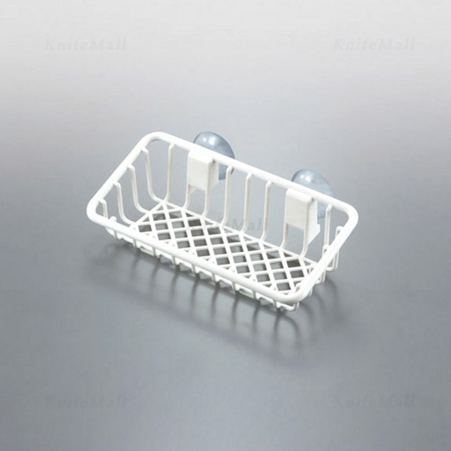 일본 사나다 수세미 정리대 흡착식 수세미걸이, 단품, 화이트, 1개