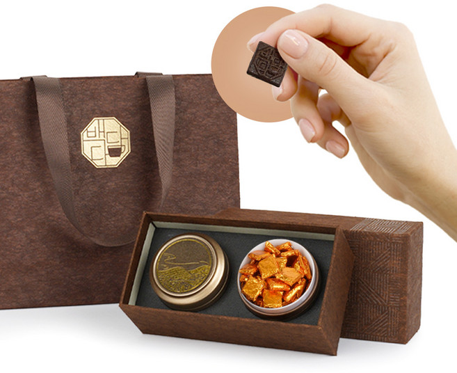 백다담 보이차 프리미엄 티선물세트 고농축환 보이차고, 1개, 2구 100개입