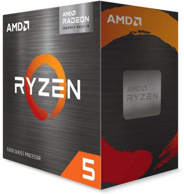 AMD 라이젠 5 5600G 6-코어 12-스레드 라덴 그래핏 언락 데스크톱 프로세서, Desktop Processor, 100-100000252BOX