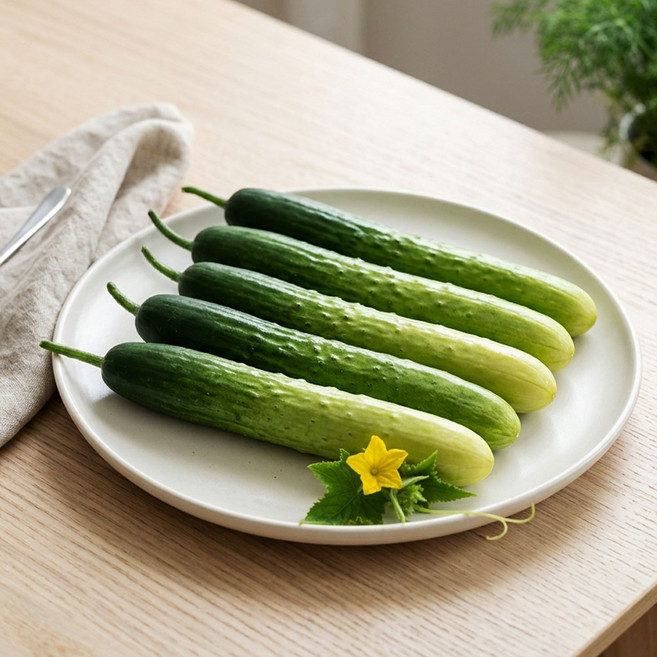 국산 백다다기 오이 2kg 3kg 5kg 백오이 다다기오이 오이지용 조선 피클용 산지직송 선별발송, 1박스