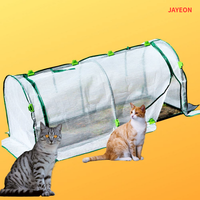 길고양이 겨울집 급식소 고양이 길냥이 실외집 야외집 방수 보온 비닐집, 1개