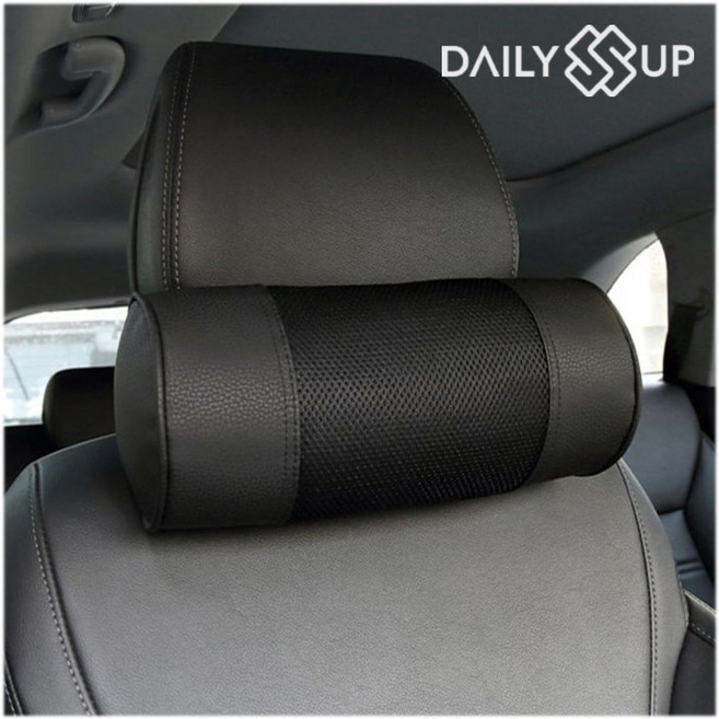 (DailySSuup)차량용 매쉬 헤드레스트 목쿠션 쏠라티(호환 상품)