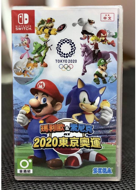 瑪利歐&索尼克 AT 2020東京奧運 中文版 NS Switch 遊戲