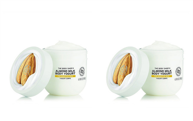 The Body Shop Almond Milk Body Yogurt for Sensitive Skin 더바디샵 아몬드 밀크 바디 요거트 7oz(198g) 2팩, 200ml, 2개