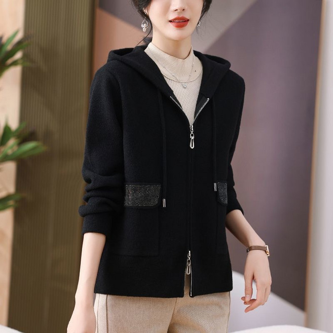 패션고리 여성 캐주얼 후드 집업 자켓 HQ84