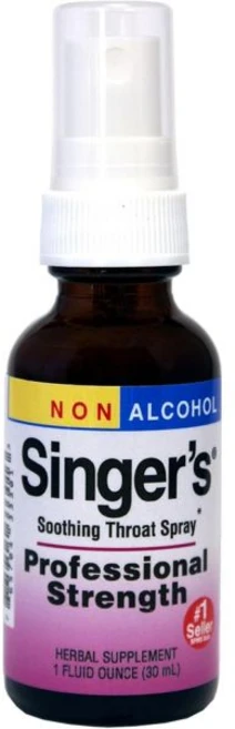 Herbs Etc. Singer's Saving Grace Lemon & Honey - Herbal Remedy Spray Aids Throat Comfort & Health, 1 Fl Oz (Pack of 1), Yerba Mansa & Licorice - 쿠팡