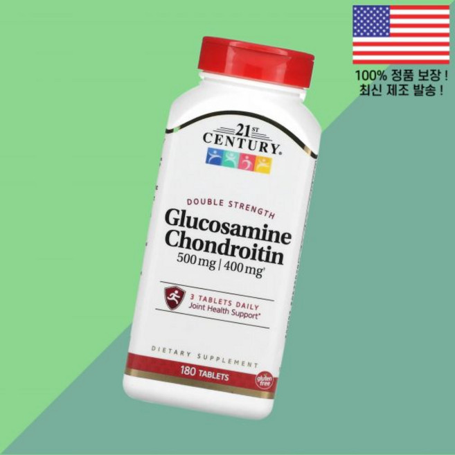 21센츄리 글루코사민 콘드로이친 콘도로이친 콘드라이친 콘드로이틴 콘드로친 180정 Glucosamine Chondroitin 180 Tablets
