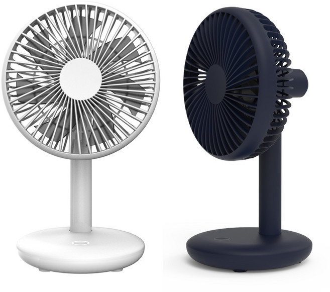 아이코모스 탁상용 무선 미니 USB 선풍기, 색상 랜덤발송