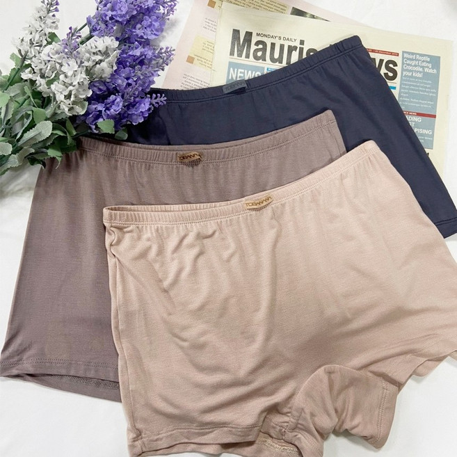 3매입 친환경 텐셀 사각팬티 편안한 여성드로즈 세트