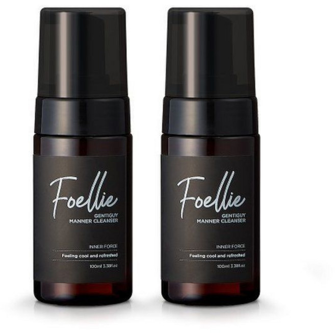 포엘리에 쿨링 남성청결제 젠티가이 100ml 2개