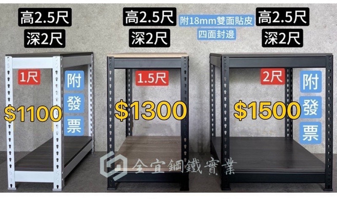 角鋼免螺絲角鋼批發網 封邊層板桌板下標區 角邊架, 白色,$1560, 1個