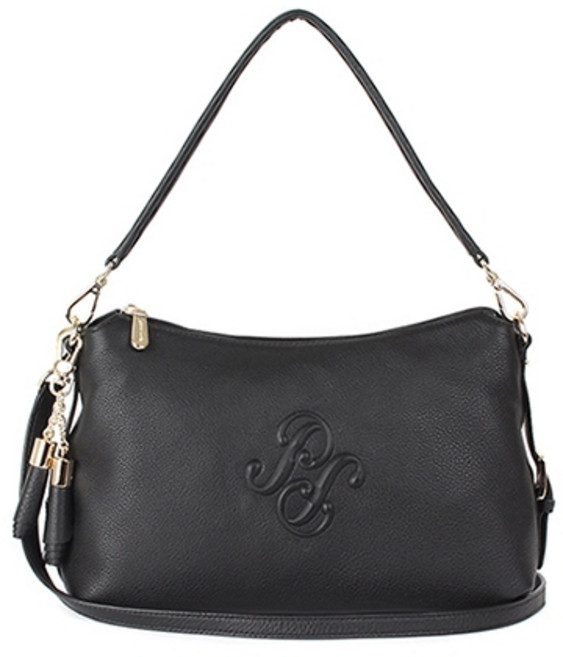 피에르가르뎅 유명 브랜드 동아쇼핑 매장인기 여성 부드러운 소가죽 숄더&크로스백 I 1280 NI K 블랙 1FR(1624)