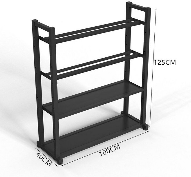 헬스그립 정리대 맥그립 렛풀다운 거치대 케이블 보관대, z. 블랙(100x40x125CM)