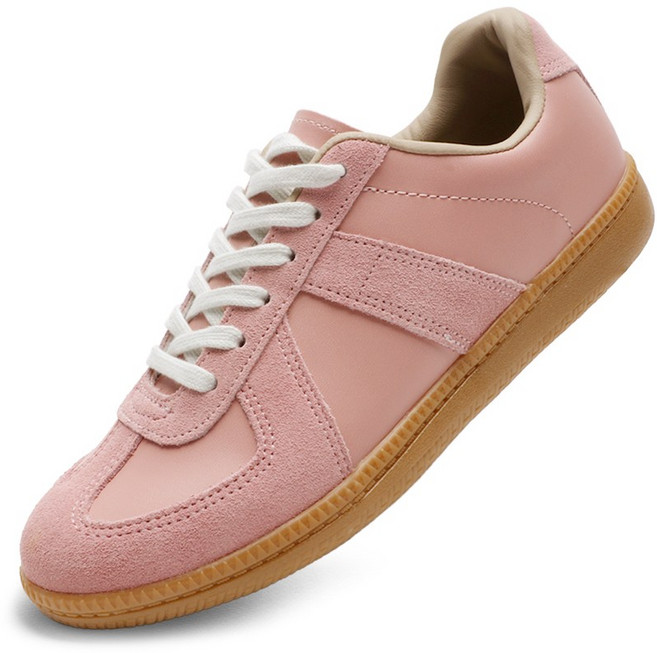 페이퍼플레인 천연소가죽 독일군 스니커즈 PP1512