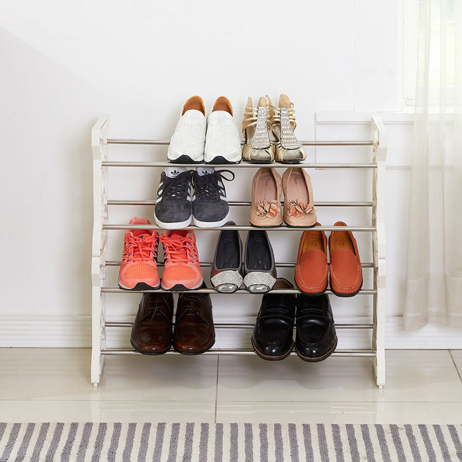 현관 수납 신발정리대 2단, 1개