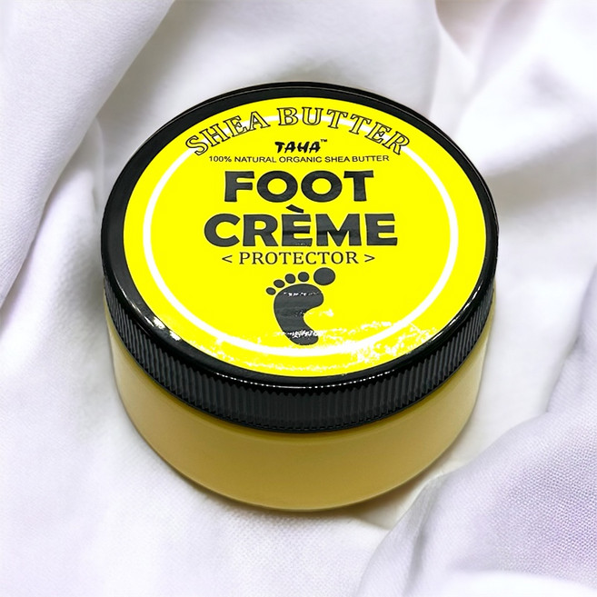타하 천연 옐로우 시어버터 고보습 풋크림 225g, 1개