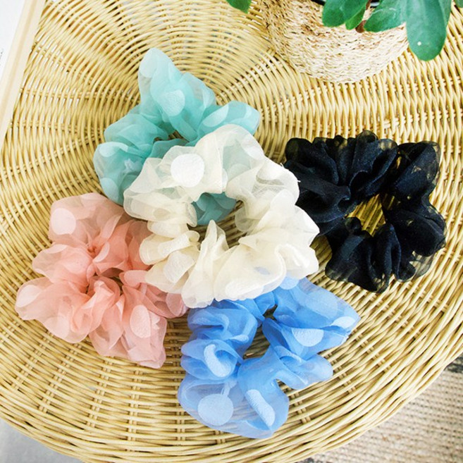 이쁨달다 버블티 헤어곱창 감성 머리끈 컬러 헤어슈슈 헤어링 봄신상 5color