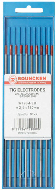 본켄 텅스텐봉 WT20 토륨타입 용접봉 전극봉 WT20 3.2 722-0047, 1개