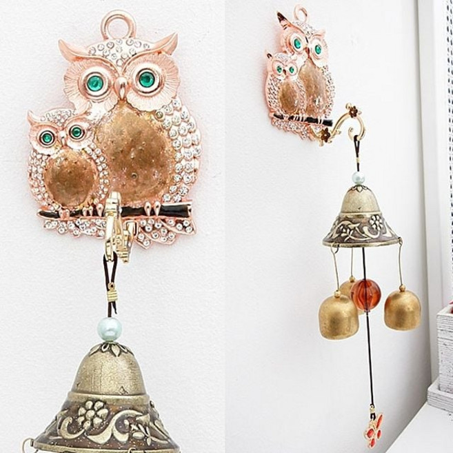 엄마와 아기 부엉이 문종 로즈골드, ONECOLOR