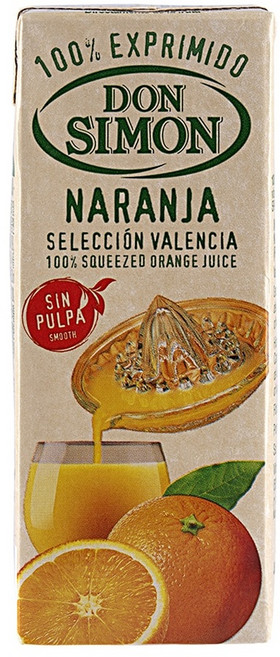 돈시몬 착즙 오렌지 주스, 200ml, 30개