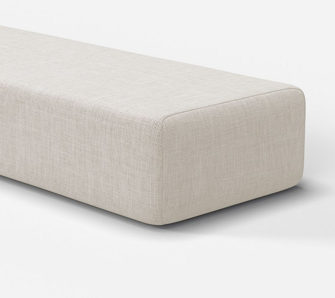 정싱 침대틈새쿠션 침대사이 쿠션 패밀리 침대사이 쿠션 대형 중형 소형, 베이지색