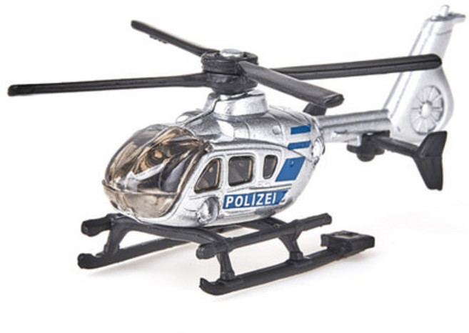 (선물완구)시쿠 경찰 헬리콥터 미니어쳐 다이캐스트 SK0807, 1개