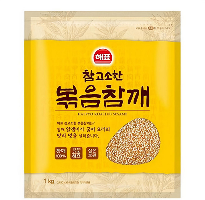 해표 볶음참깨, 1kg, 1개