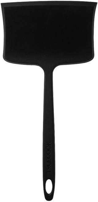 트루쿡 계란말이 실리콘 뒤집개, 1개, 블랙