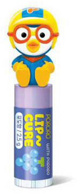 뽀로로 립큐어 포도향 2.5g, 1개