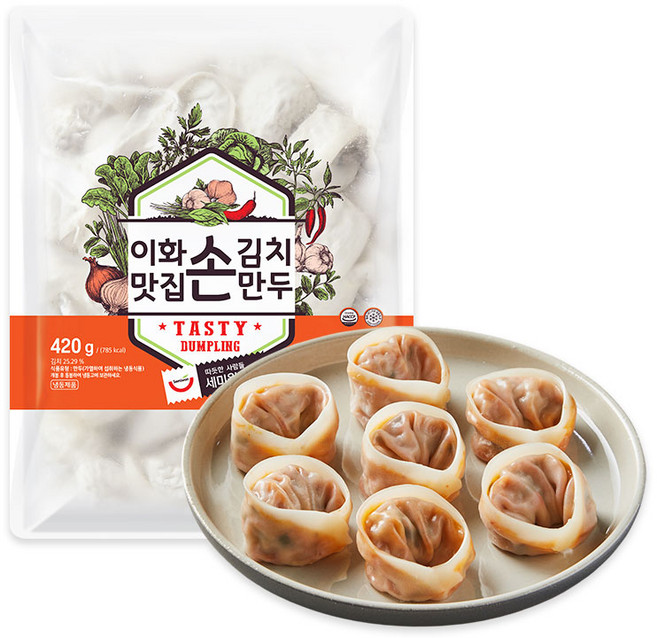 이화맛집김치손만두, 2개, 420g