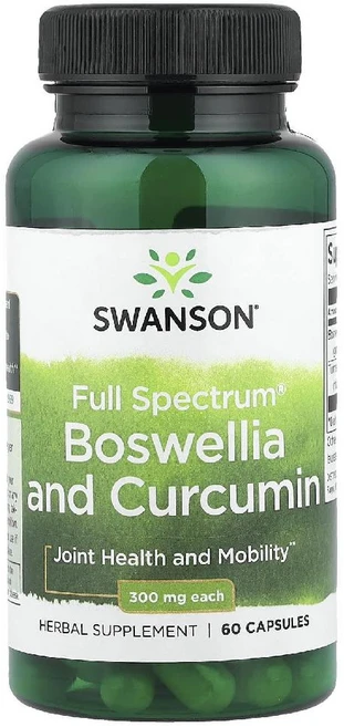 스완슨 Swanson Full Spectrum 강황 보스웰리아 커큐민 60정 1개 - 쿠팡