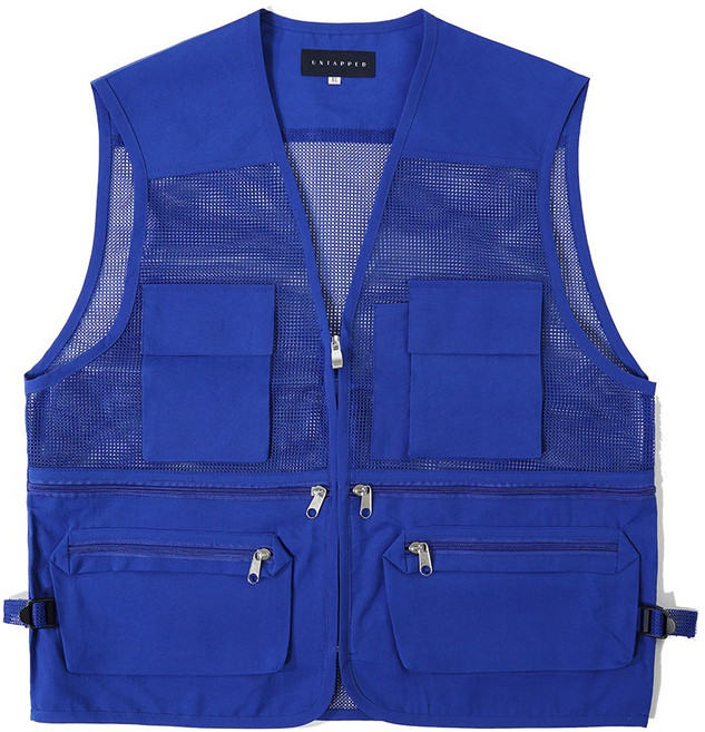 언탭트 남녀공용 수납왕 망사 조끼