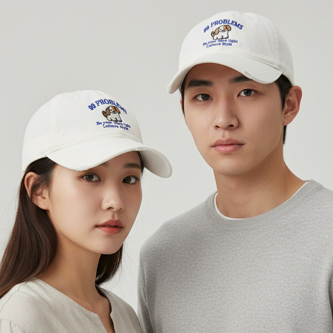 루타미 노프로블럼즈 빈티지 남여공용 볼캡