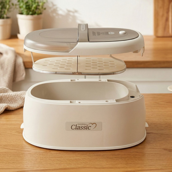 마미손파라핀 클래식 촛농 왁스 촛물 기계 손목 발목 마사지 가정용 베스 손 테라피 국산 임산부 욕조 손가락 발 용해기, 1개