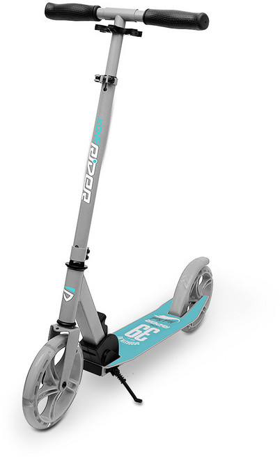 킥보드 엑스원라이더 주니어 성인 두발 접이식 높낮이조절, 그레이, 1개