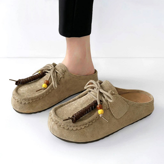 Modern Fashion 여성 트렌디 통굽 슬리퍼 발편한 뮬 블로퍼 AF84