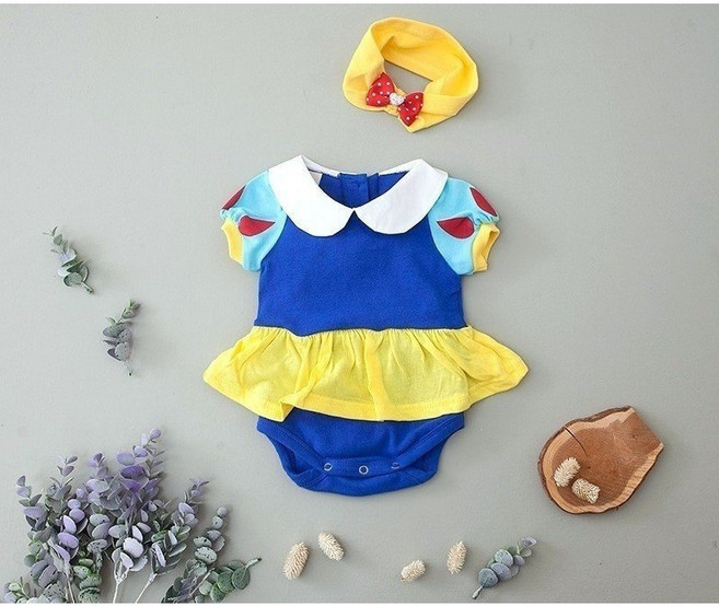 [오늘출발] 레모네이드 베베 미니마우스 백설공주 슈트세트 아기할로윈 출산선물