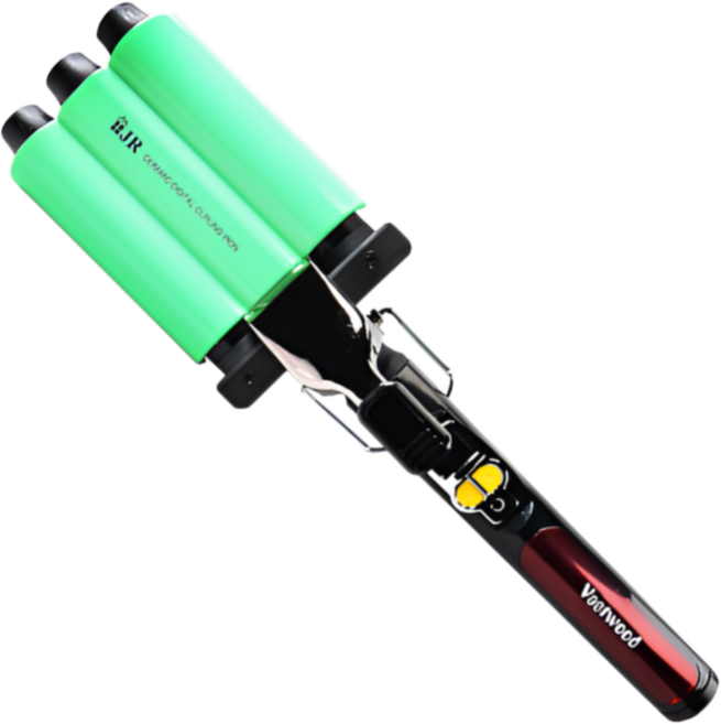 바스트우드 웨이브 컬링 물결 고데기, 초코민트, DCL 3IN ONE