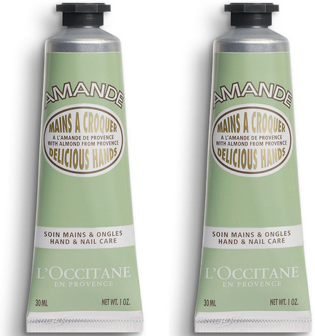록시땅 아몬드 딜리셔스 핸드 크림, 2개, 30ml