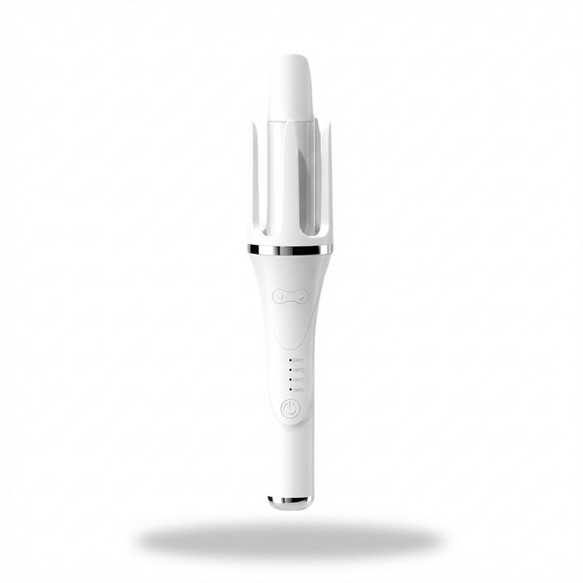 32mm 전자동 웨이브 고데기 볼륨 매직기 봉 아이롱, 화이트, N158