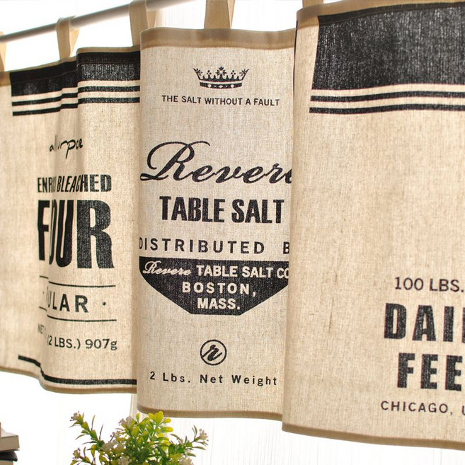 빈티지프린트가리개커튼 이국적 패브릭가림막 문 광목 중문 현관 공간분리 작은창 창문가리개