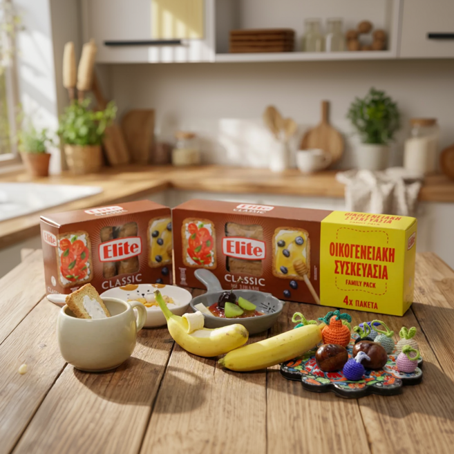 그릭베이커리 엘리트 호밀 토스트 비스켓 러스크, 1개, 360g