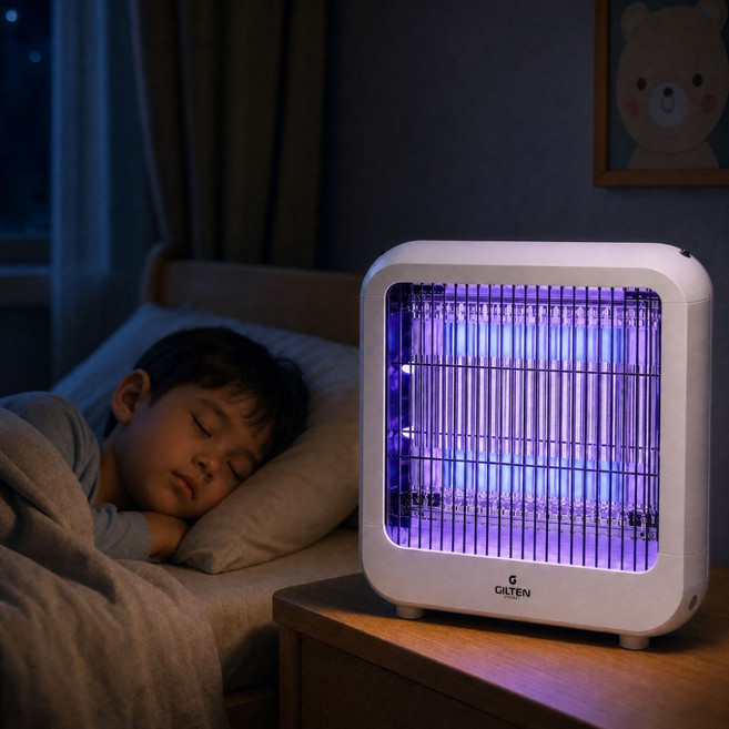 26년 미니 LED 모기퇴치기 가정용 해충 퇴치기 날벌레 날파리 나방 전기 포충기, GTK-12WLLF