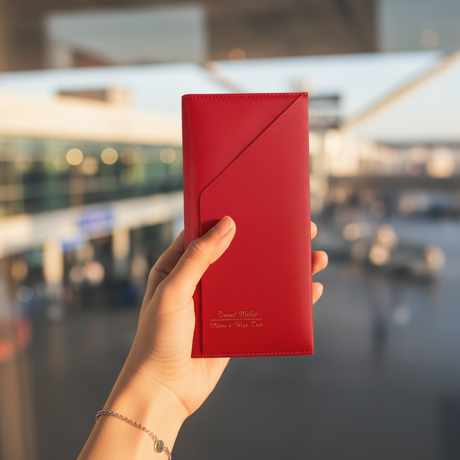 제이바바 초슬림 여행용 여권 장지갑