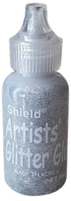 쉴드 글리터글루(글리터젤) 36ml 반짝이, 2번 실버