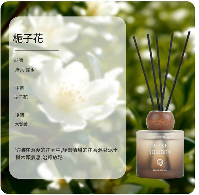 XMXZH 禪茶香薰精油 臥室內持久香氛, 1件, 50L, 2瓶 梔子花 還原梔子花香