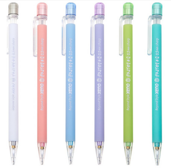 제노 1200 Pastel-Q 샤프(12개입)-색상랜덤, 단품