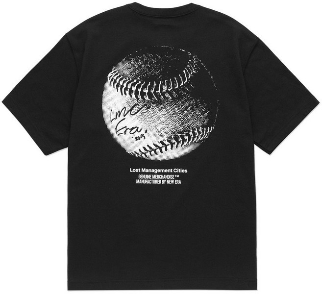 뉴에라 MLB LMC 사인볼 반팔 티셔츠