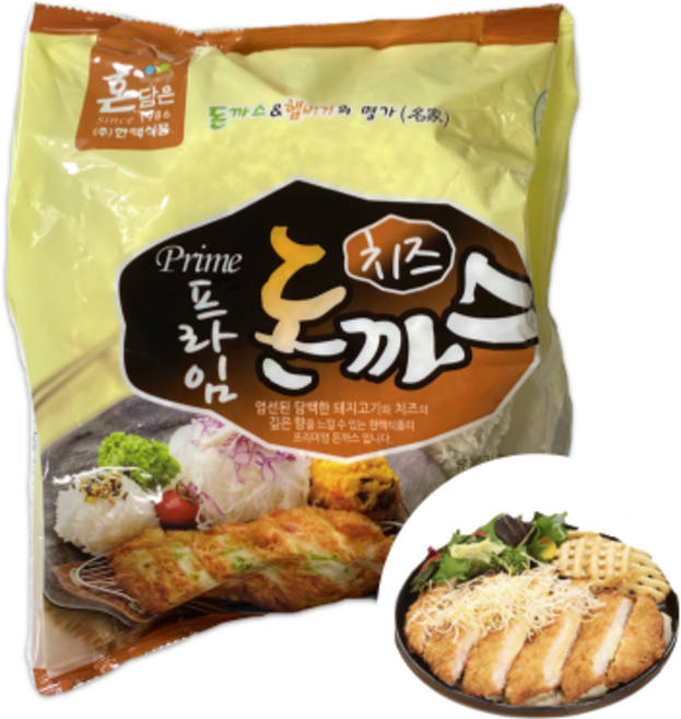 한맥 치즈돈까스 1000g(200g*5개), 200g