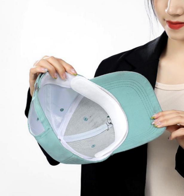 모자오염방지패드 10P 땀흡수 골프 야구모자 변색방지 접착식 패드